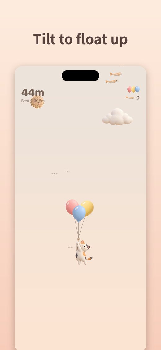 UpsyCat screen 1