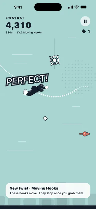 SwayCat gameplay